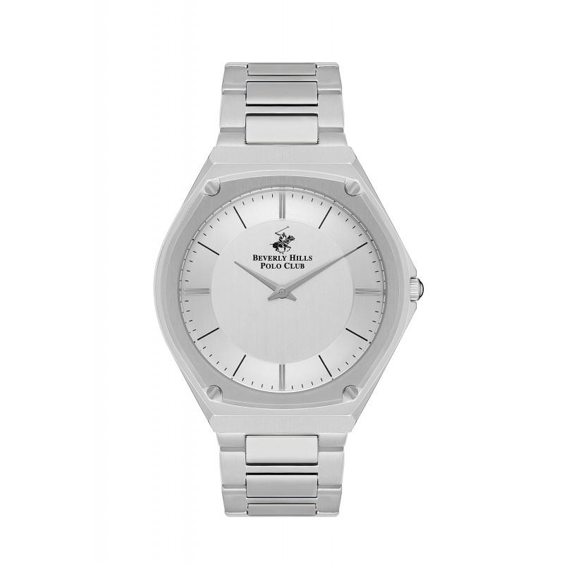Ατσάλινο ανδρικό ρολόι Beverly Hills Polo Club BP3545X.330