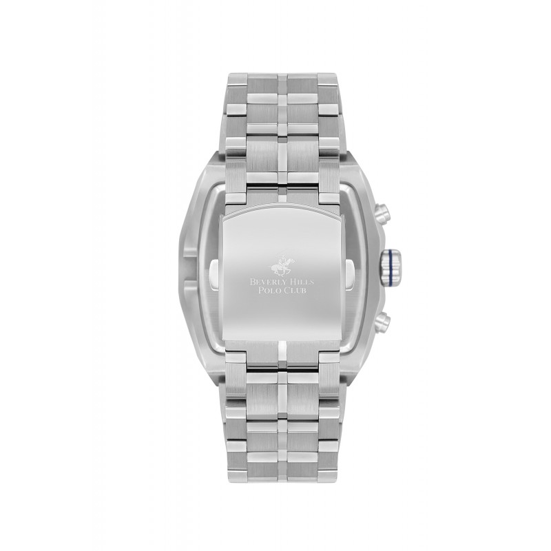 Ατσάλινο ανδρικό ρολόι Beverly Hills Polo Club BP3546X.390