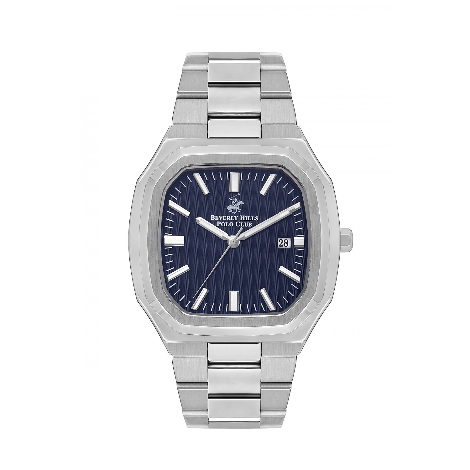 Ατσάλινο ανδρικό ρολόι Beverly Hills Polo Club BP3547X.390