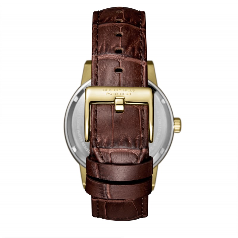 Ατσάλινο αυτόματο ανδρικό ρολόι Beverly Hills Polo Club BP3553X.172