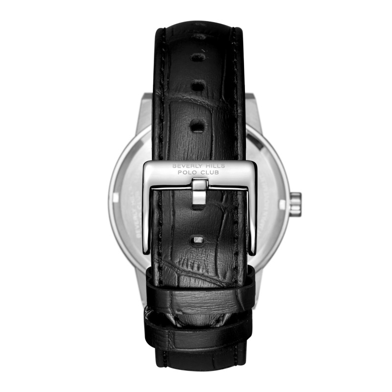 Ατσάλινο αυτόματο ανδρικό ρολόι Beverly Hills Polo Club BP3553X.351