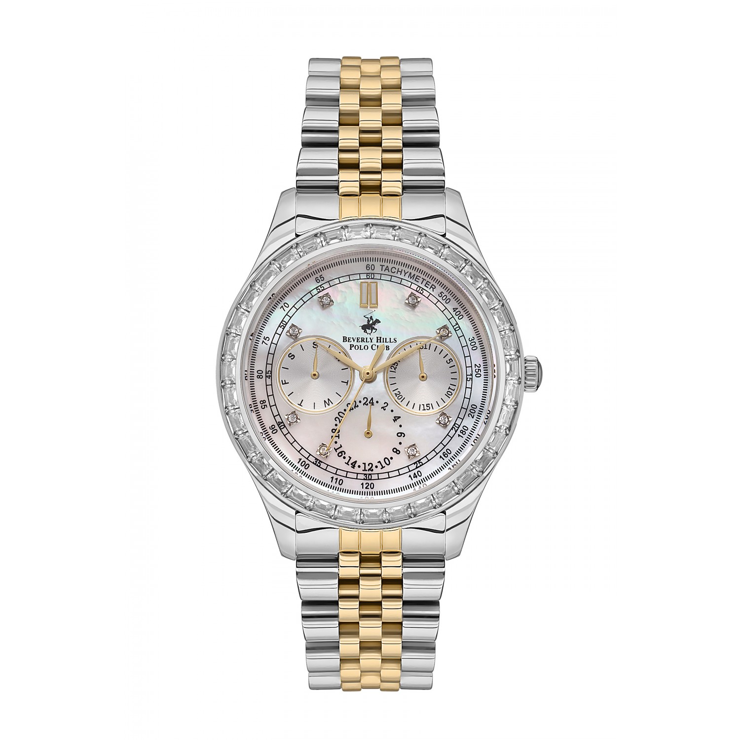 Ατσάλινο γυναικείο  ρολόι Beverly Hills Polo Club BP3563X.220