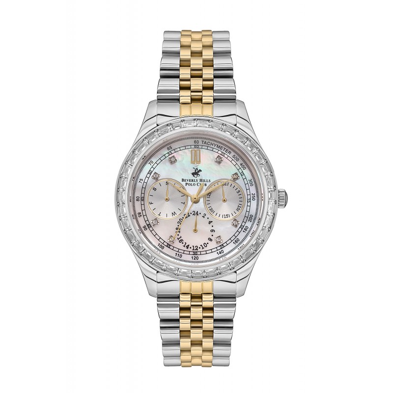 Ατσάλινο γυναικείο  ρολόι Beverly Hills Polo Club BP3563X.220