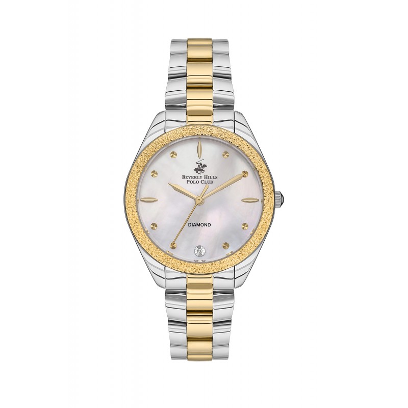 Ατσάλινο γυναικείο ρολόι Beverly Hills Polo Club BP3564C.220