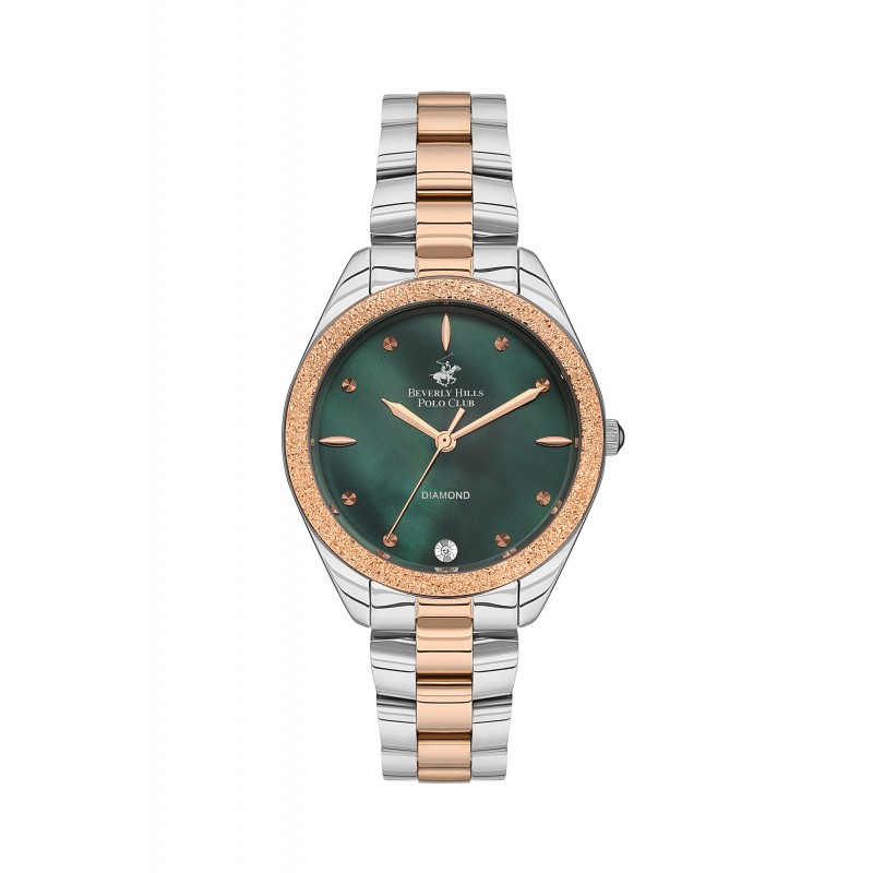 Ατσάλινο γυναικείο ρολόι Beverly Hills Polo Club BP3564C.570