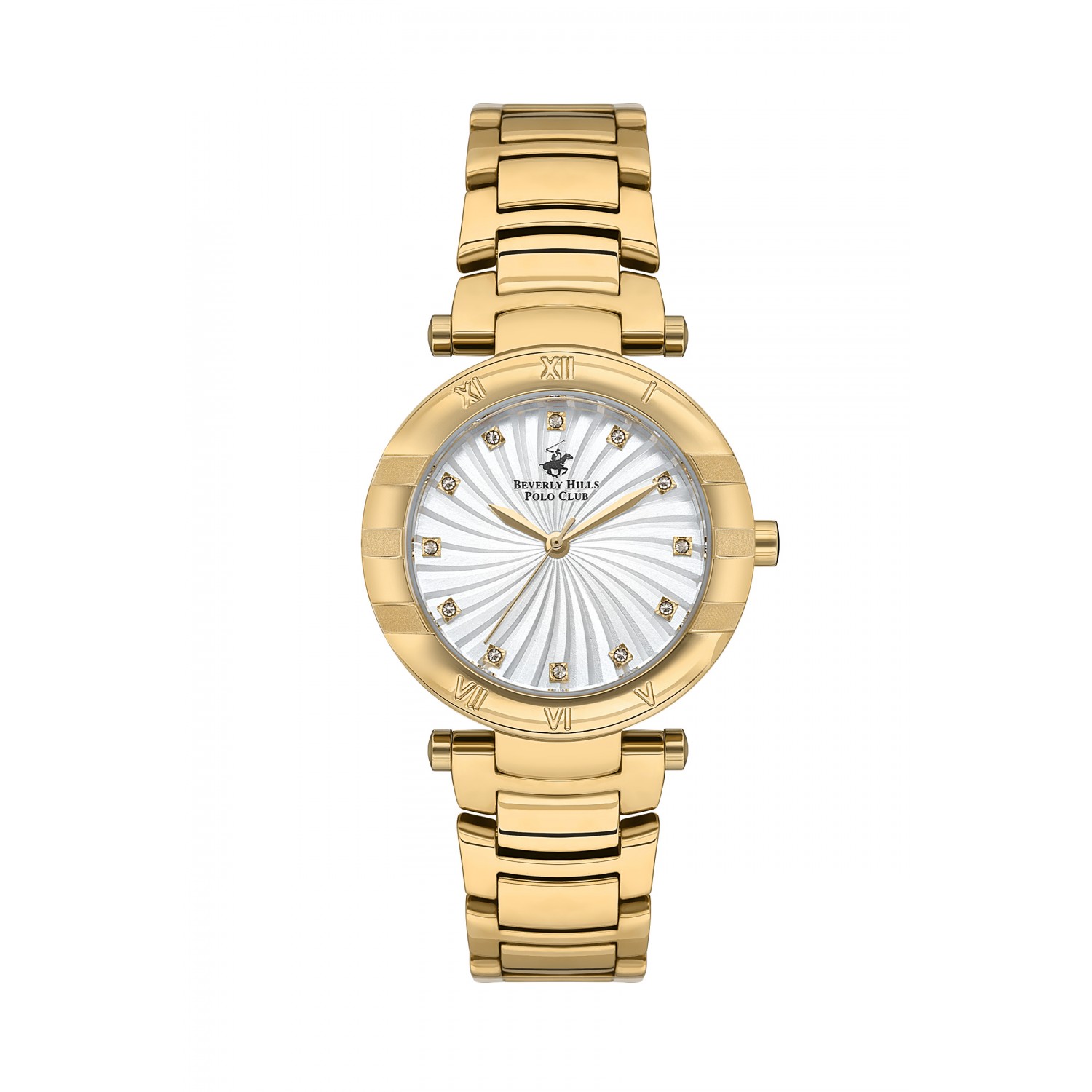 Ατσάλινο γυναικείο ρολόι Beverly Hills Polo Club BP3565C.120