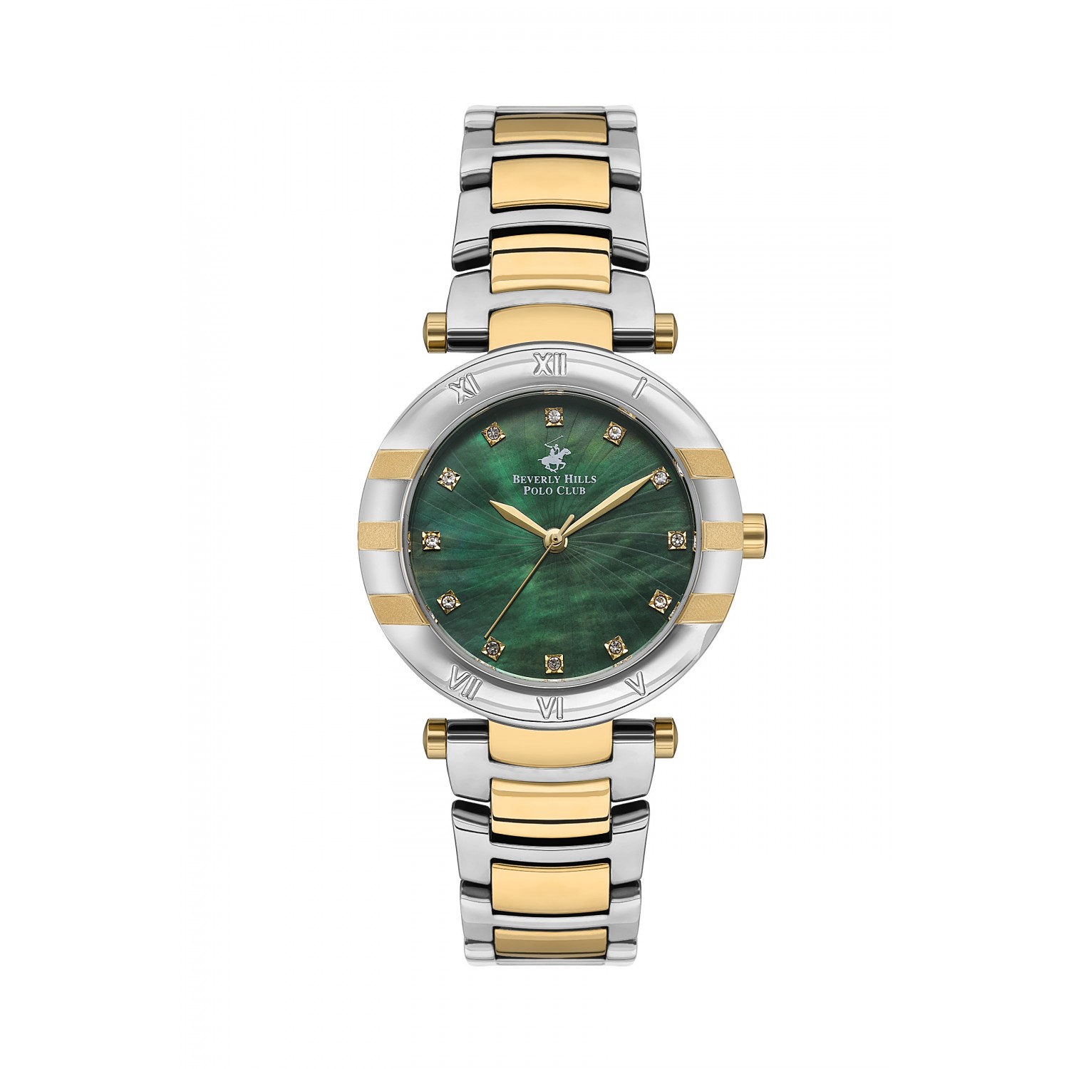 Ατσάλινο γυναικείο ρολόι Beverly Hills Polo Club BP3565C.270