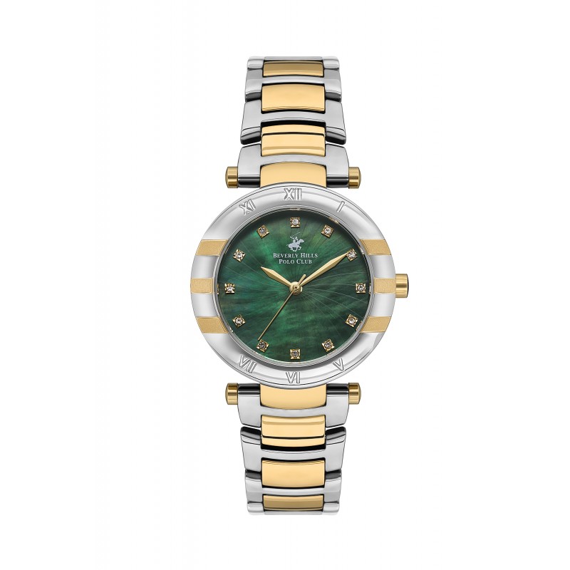 Ατσάλινο γυναικείο ρολόι Beverly Hills Polo Club BP3565C.270