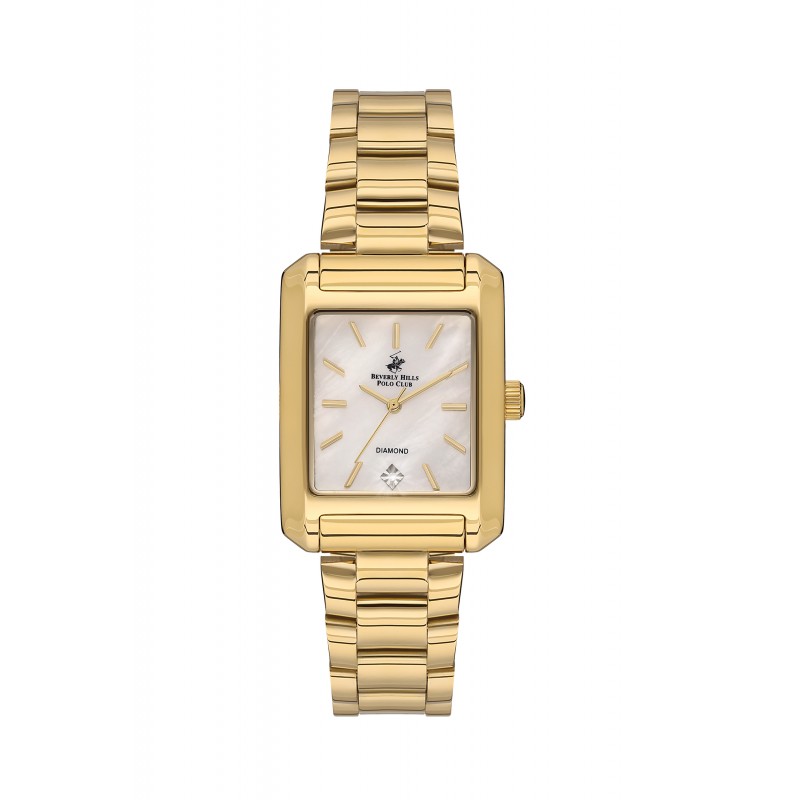 Ατσάλινο γυναικείο ρολόι Beverly Hills Polo Club BP3569C.120
