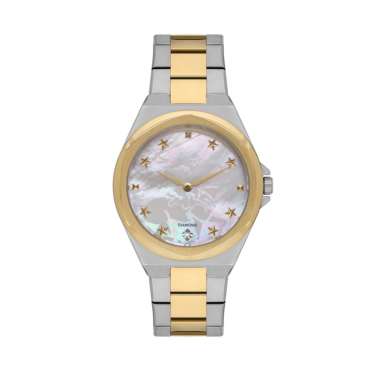 Ατσάλινο γυναικείο ρολόι Beverly Hills Polo Club BP3570X.220