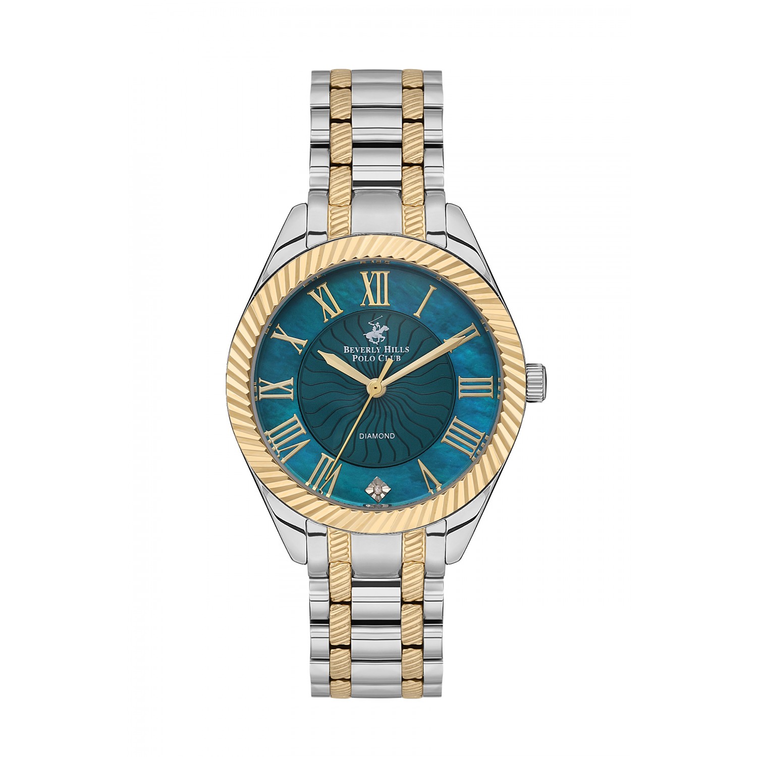 Ατσάλινο γυναικείο ρολόι Beverly Hills Polo Club BP3571C.270