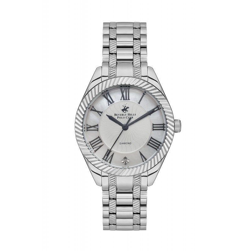 Ατσάλινο γυναικείο ρολόι Beverly Hills Polo Club BP3571C.320