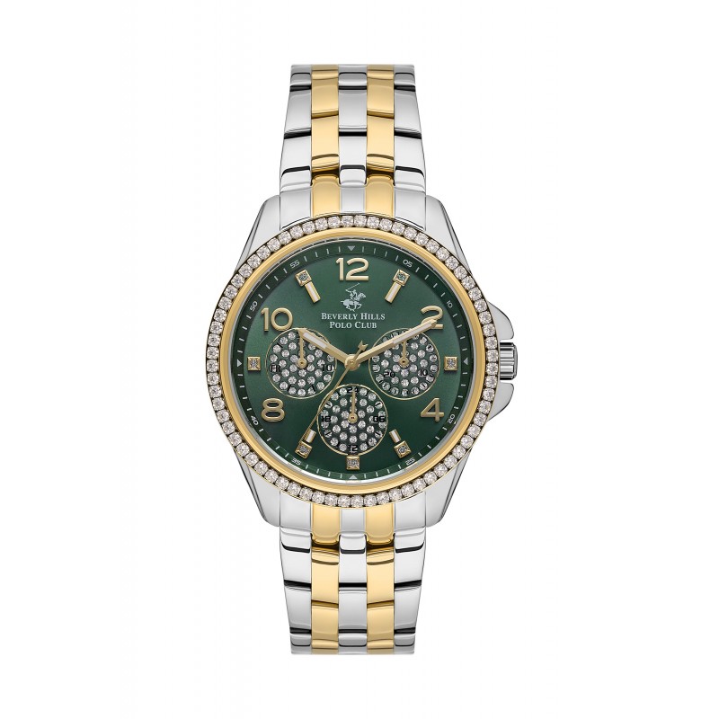 Ατσάλινο γυναικείο  ρολόι Beverly Hills Polo Club BP3572C.270