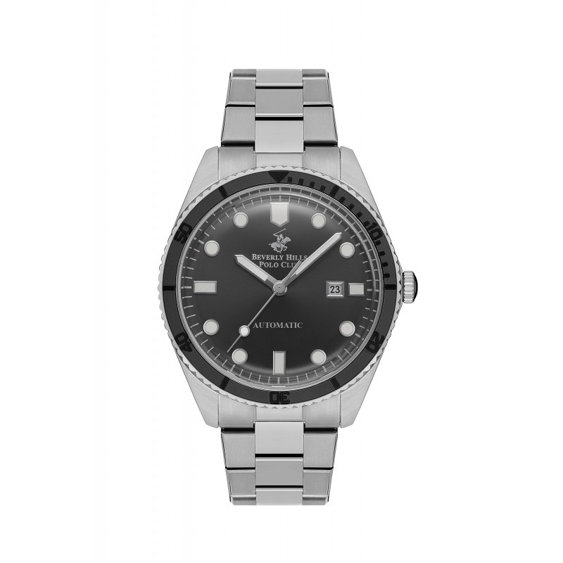 Ατσάλινο αυτόματο ανδρικό ρολόι Beverly Hills Polo Club BP3576X.350