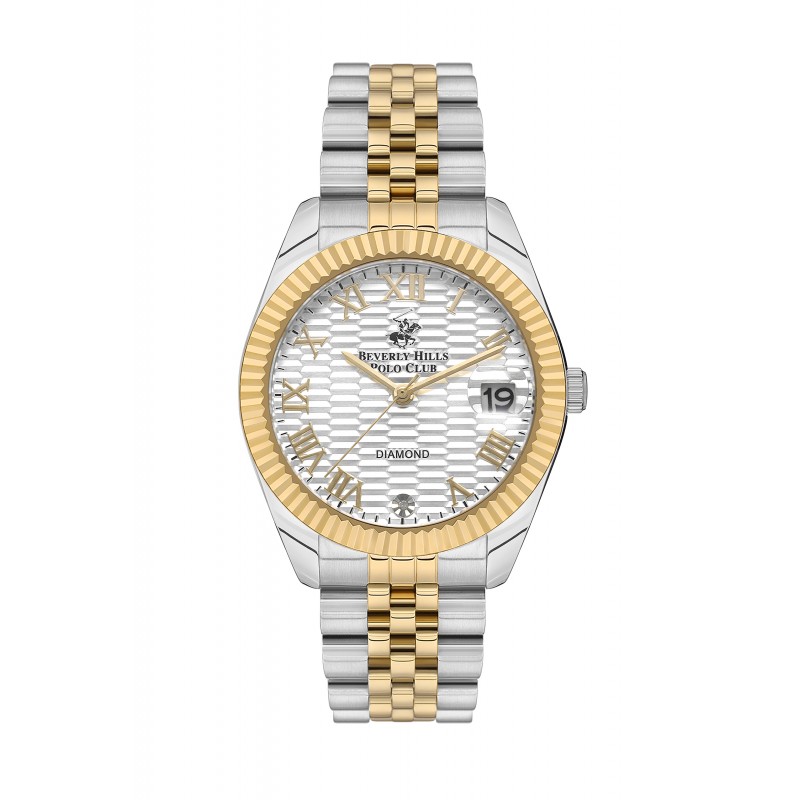 Ατσάλινο γυναικείο  ρολόι Beverly Hills Polo Club BP3582C.230