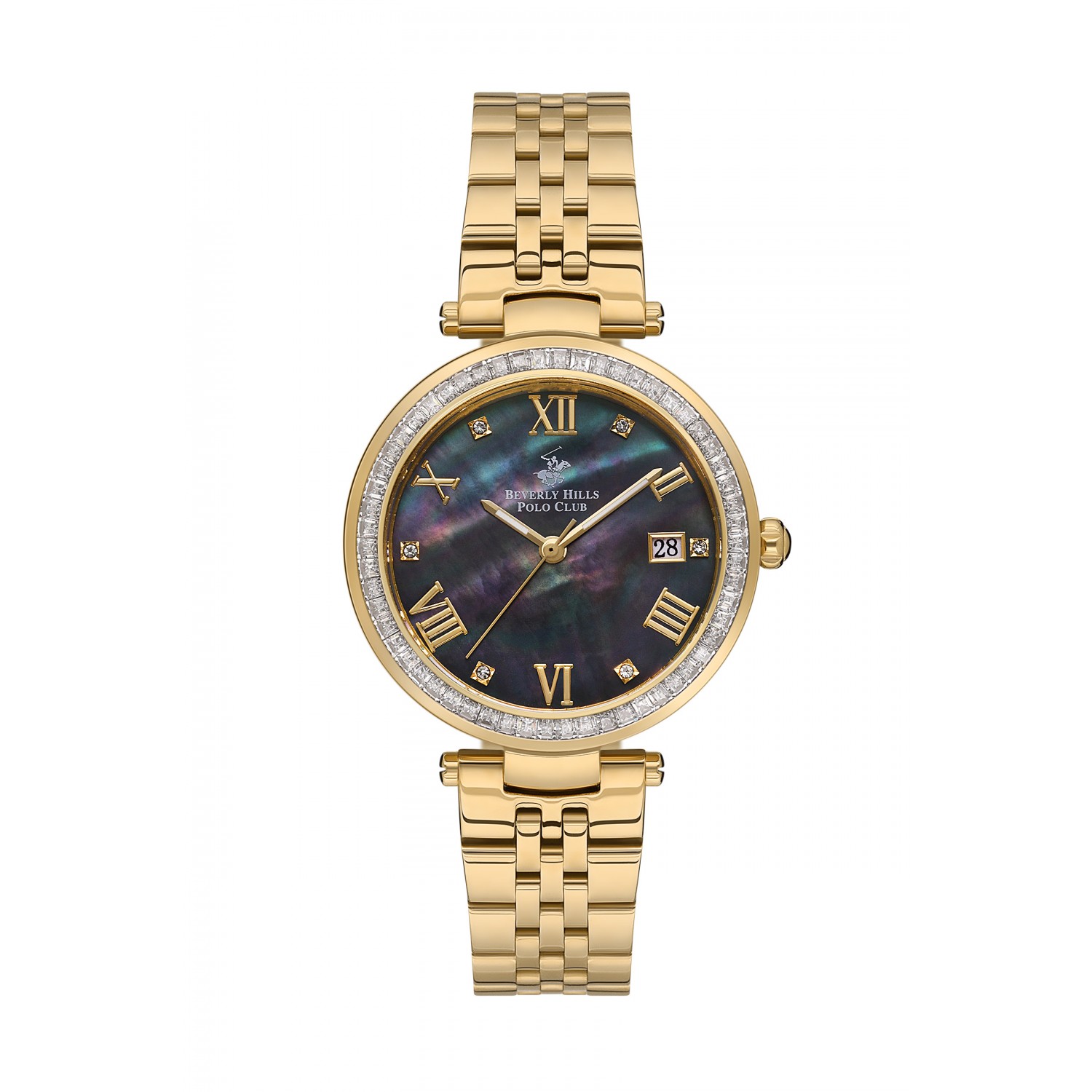 Ατσάλινο γυναικείο  ρολόι Beverly Hills Polo Club BP3583X.120