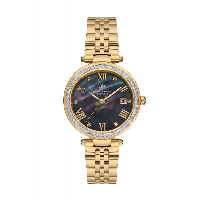 Ατσάλινο γυναικείο  ρολόι Beverly Hills Polo Club BP3583X.120