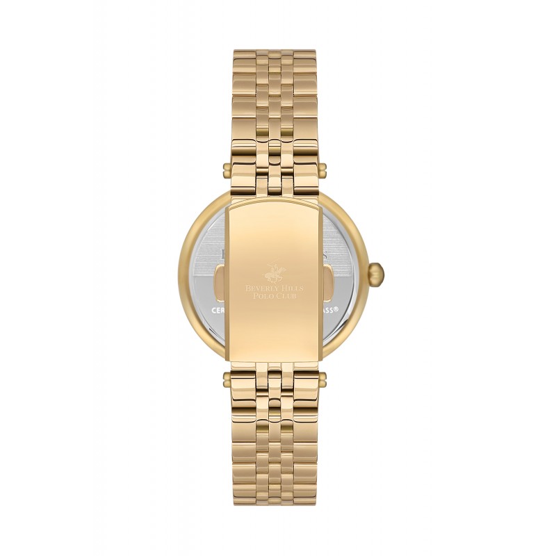 Ατσάλινο γυναικείο  ρολόι Beverly Hills Polo Club BP3583X.120