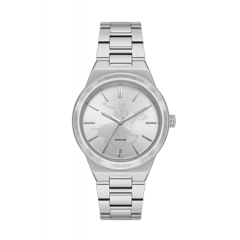 Ατσάλινο γυναικείο  ρολόι Beverly Hills Polo Club BP3584X.330