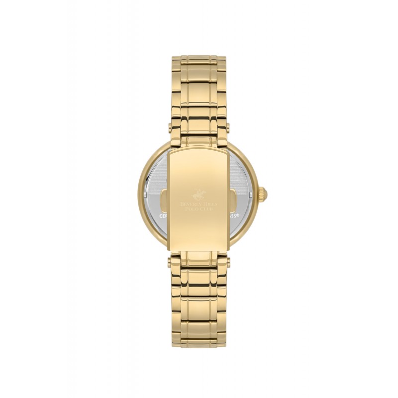 Ατσάλινο γυναικείο  ρολόι Beverly Hills Polo Club BP3585X.120