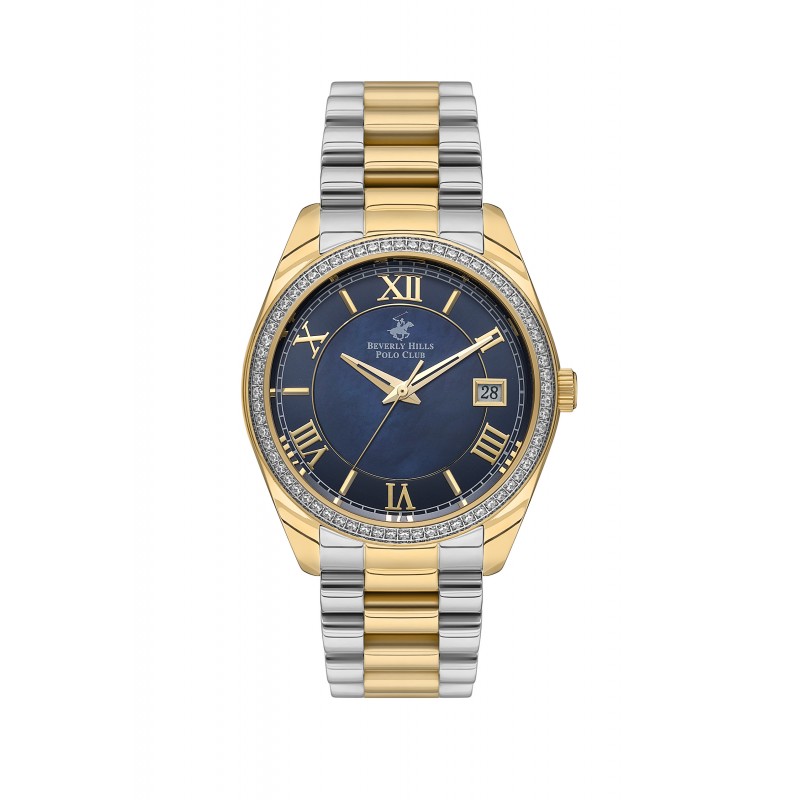 Ατσάλινο γυναικείο  ρολόι Beverly Hills Polo Club BP3592C.290