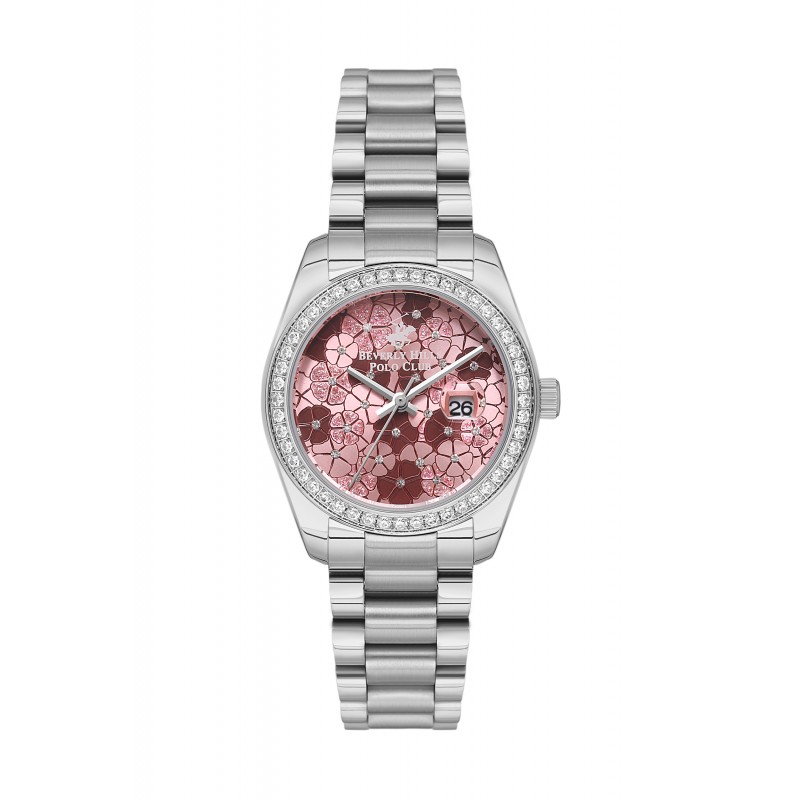Ατσάλινο γυναικείο  ρολόι Beverly Hills Polo Club BP3596C.380