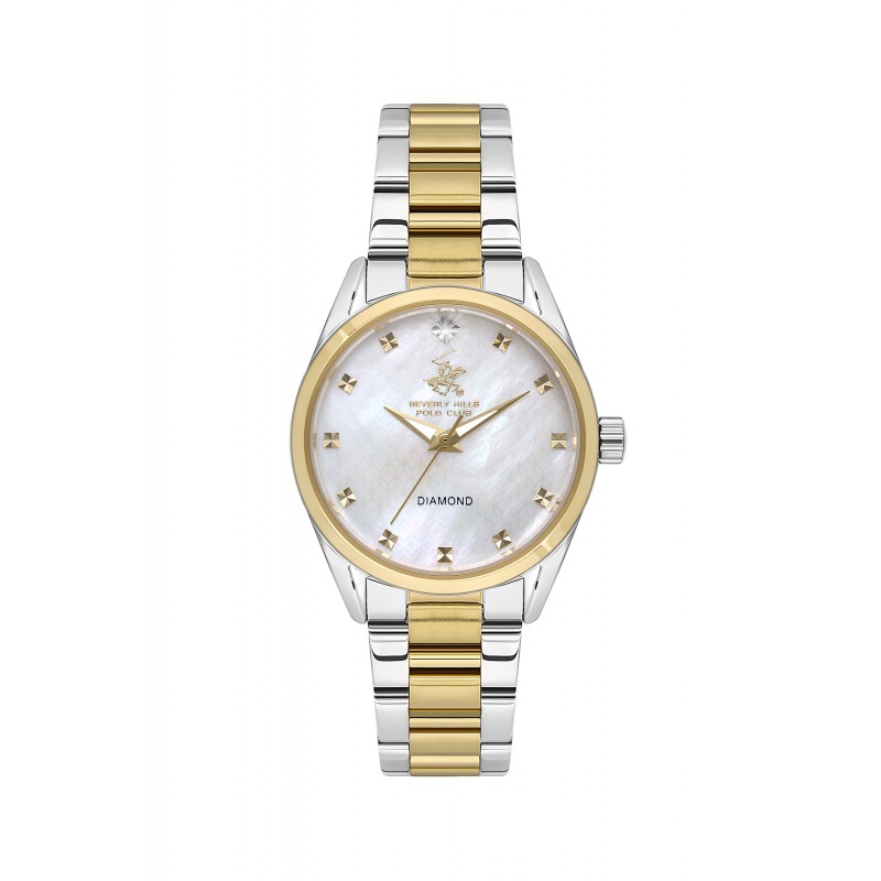 Ατσάλινο γυναικείο ρολόι Beverly Hills Polo Club BP3601C.220