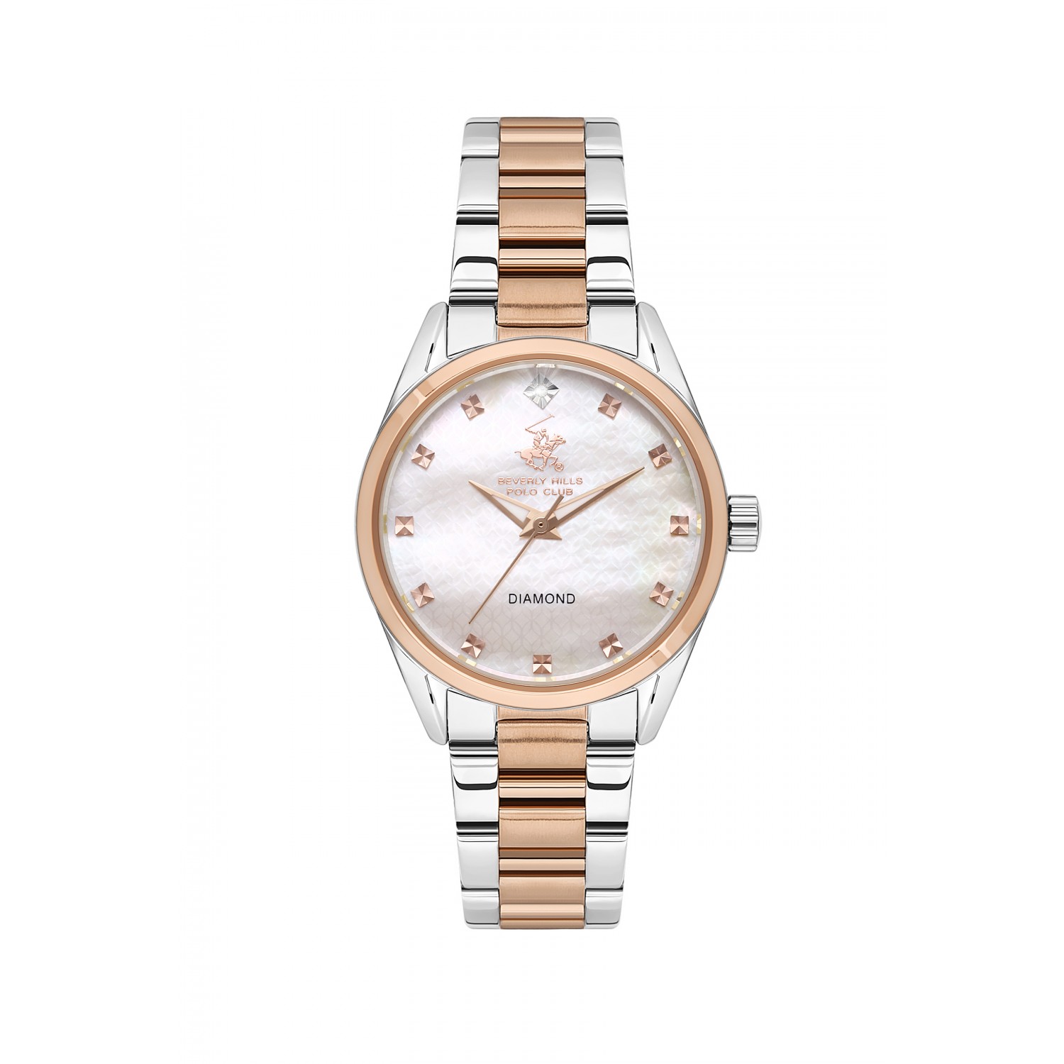 Ατσάλινο γυναικείο ρολόι Beverly Hills Polo Club BP3601X.510
