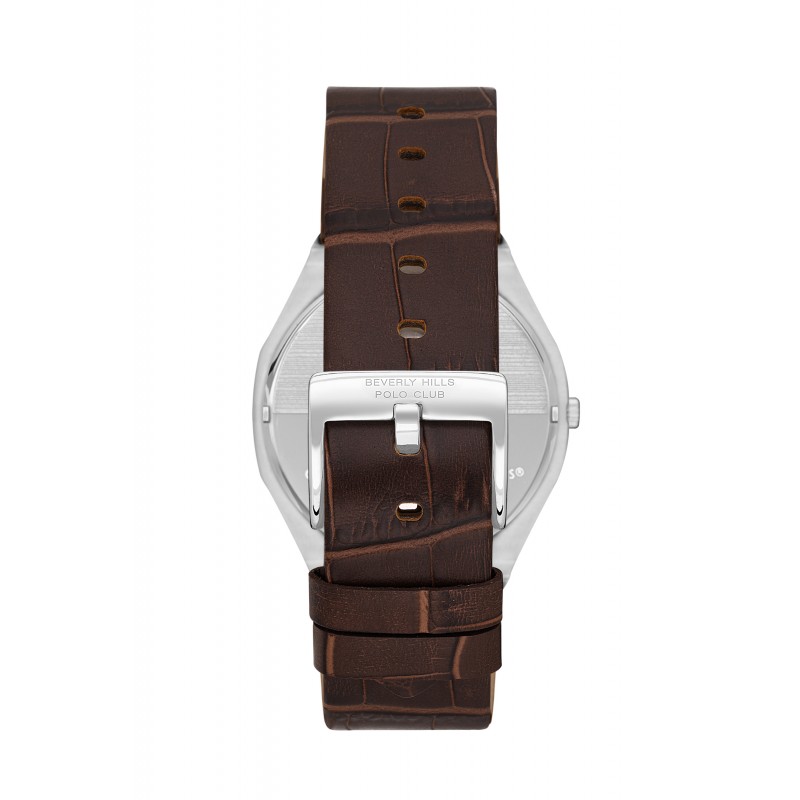 Ατσάλινο ανδρικό ρολόι Beverly Hills Polo Club BP3607X.302