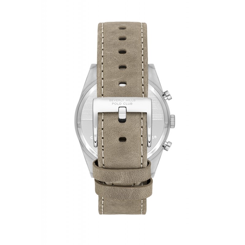 Ατσάλινο ανδρικό ρολόι Beverly Hills Polo Club BP3619X.376