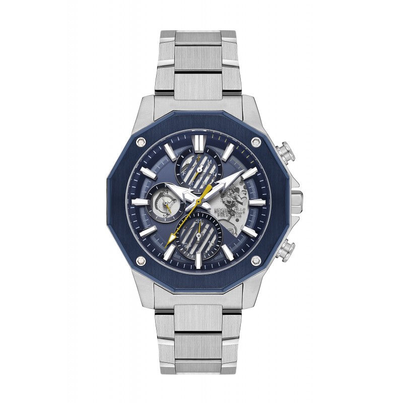 Ατσάλινο ανδρικό ρολόι Beverly Hills Polo Club BP3625X.390