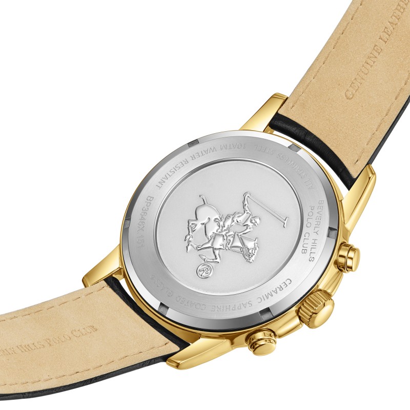 Ατσάλινο ανδρικό ρολόι Beverly Hills Polo Club BP3646X.151