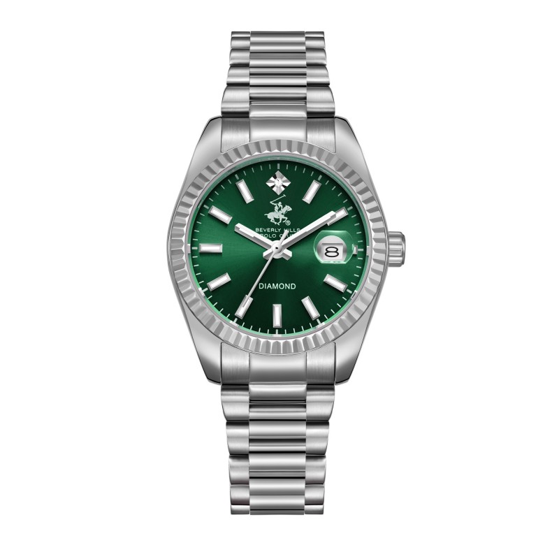 Ατσάλινο γυναικείο ρολόι Beverly Hills Polo Club BP3650X.370