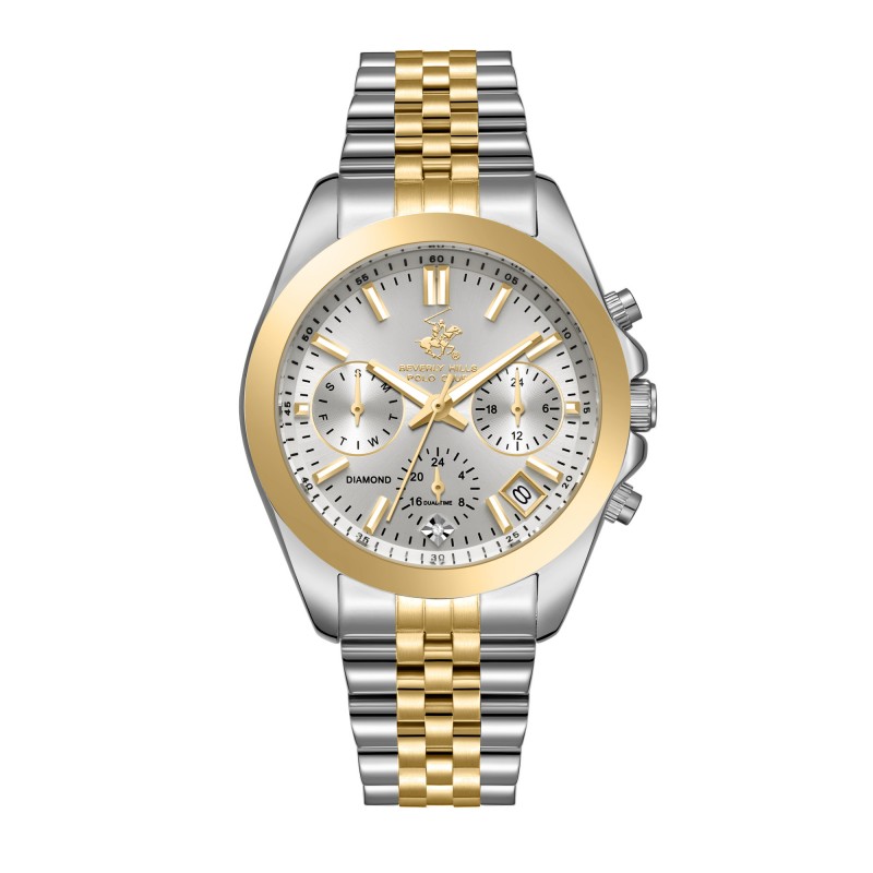 Ατσάλινο γυναικείο  ρολόι Beverly Hills Polo Club BP3656C.230