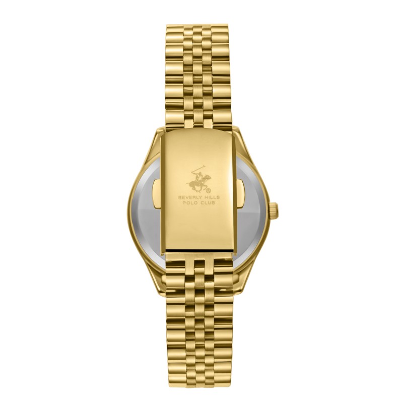 Ατσάλινο γυναικείο ρολόι Beverly Hills Polo Club BP3657C.130