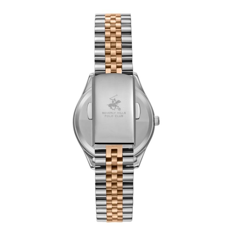 Ατσάλινο γυναικείο ρολόι Beverly Hills Polo Club BP3657C.590