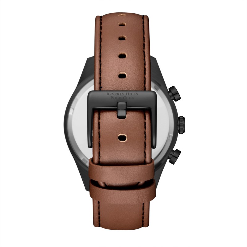 Ατσάλινο ανδρικό ρολόι Beverly Hills Polo Club BP3659X.692