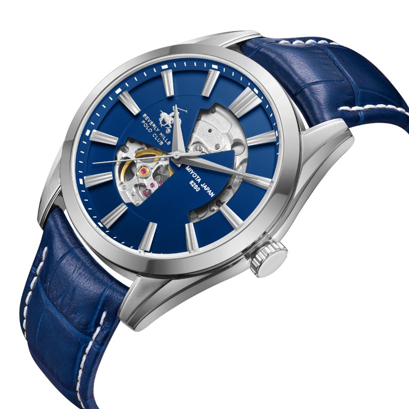 Ατσάλινο αυτόματο ανδρικό ρολόι Beverly Hills Polo Club BP3662X.399