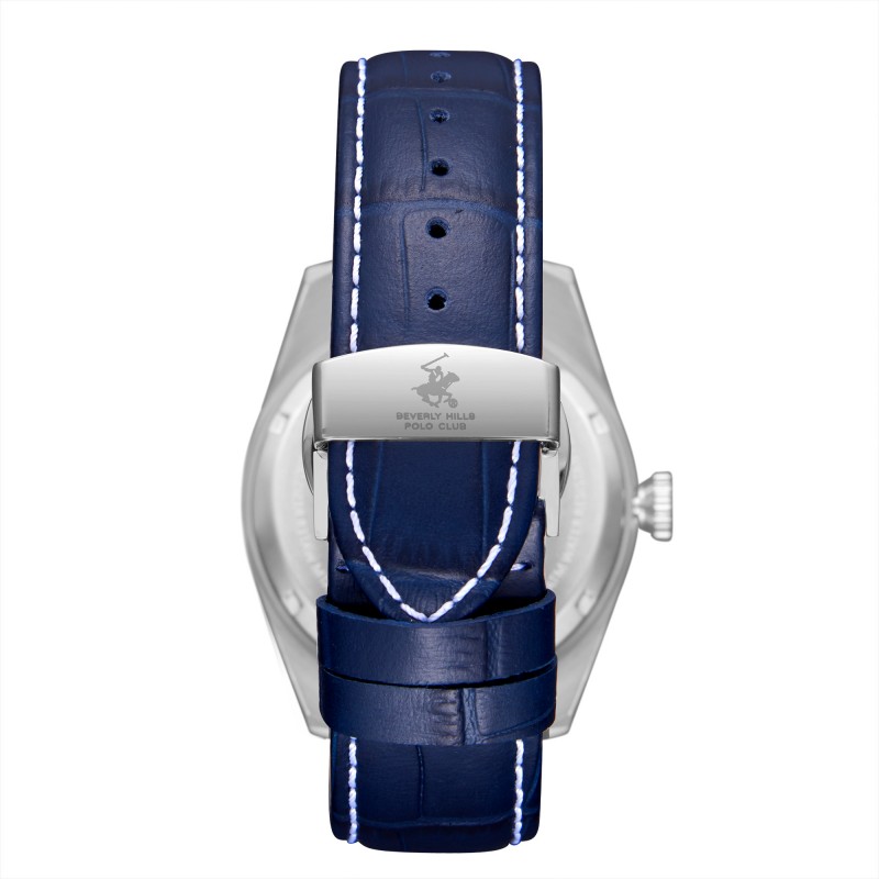 Ατσάλινο αυτόματο ανδρικό ρολόι Beverly Hills Polo Club BP3662X.399