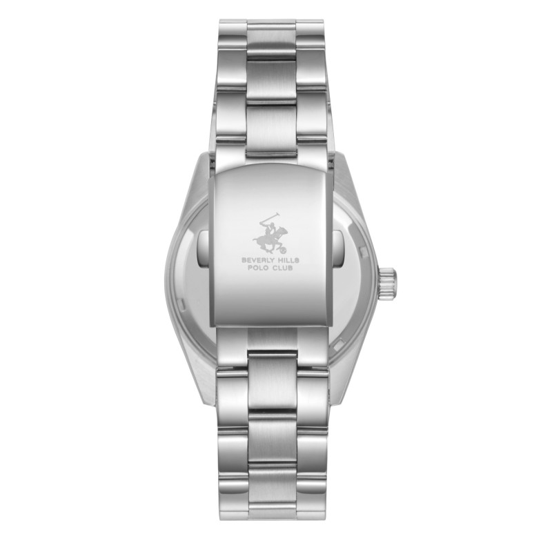 Ατσάλινο ανδρικό ρολόι Beverly Hills Polo Club BP3664X.330