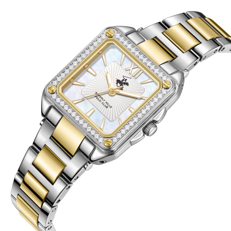 Ατσάλινο γυναικείο  ρολόι Beverly Hills Polo Club BP3671C.220