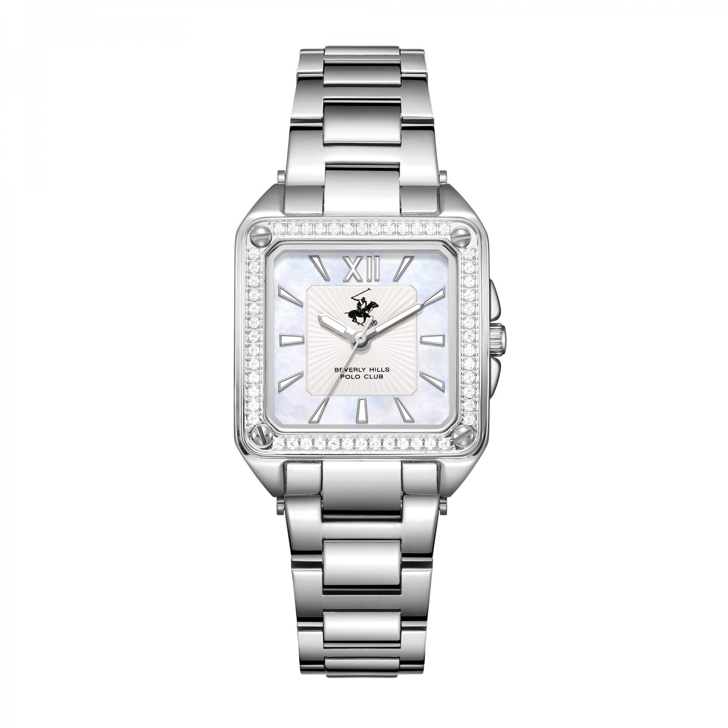 Ατσάλινο γυναικείο  ρολόι Beverly Hills Polo Club BP3671C.320