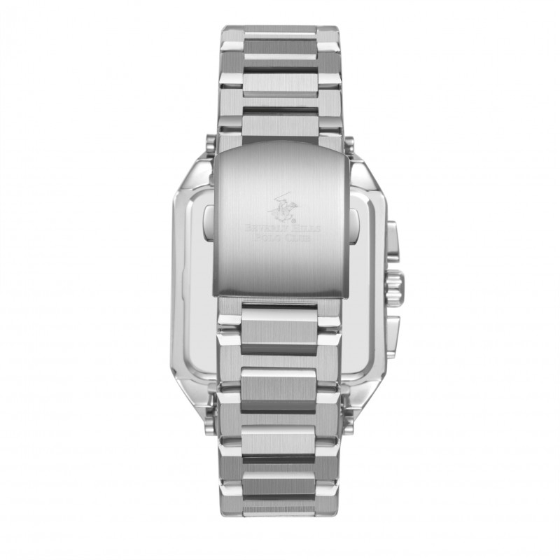 Ατσάλινο ανδρικό ρολόι Beverly Hills Polo Club BP3685X.390