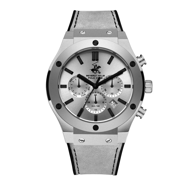 Ατσάλινο ανδρικό ρολόι Beverly Hills Polo Club BP3690X.066