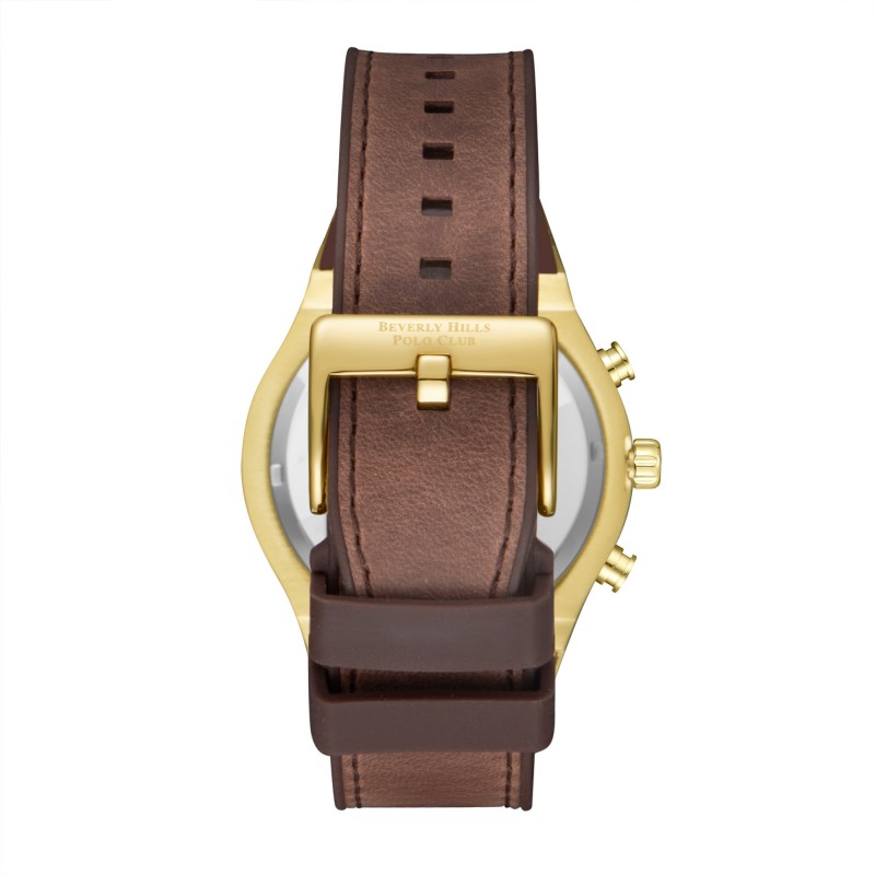 Ατσάλινο ανδρικό ρολόι Beverly Hills Polo Club BP3690X.172