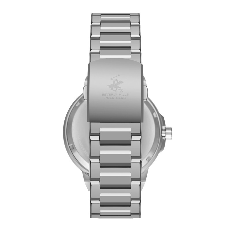 Ατσάλινο αυτόματο ανδρικό ρολόι Beverly Hills Polo Club BP3702X.350