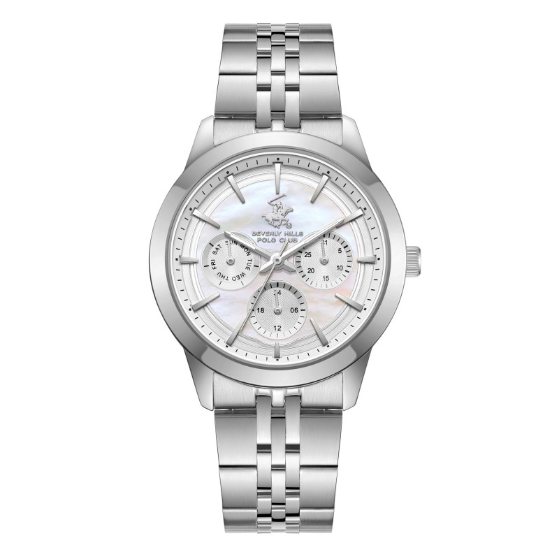 Ατσάλινο γυναικείο ρολόι Beverly Hills Polo Club BP3705C.320