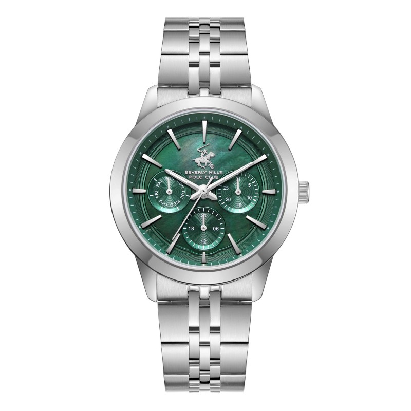 Ατσάλινο γυναικείο ρολόι Beverly Hills Polo Club BP3705C.370