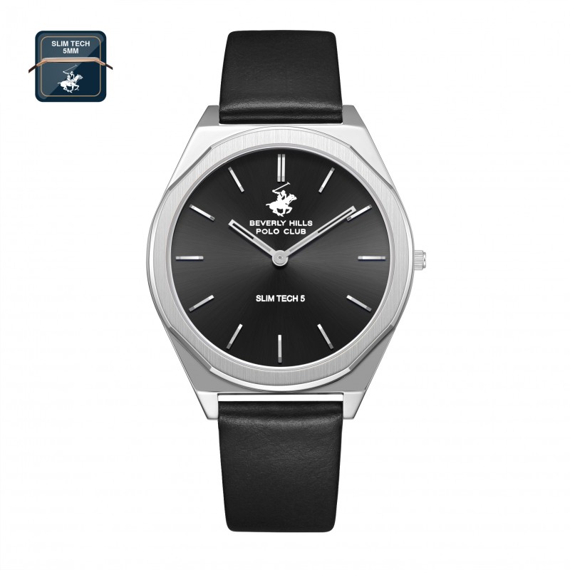 Ατσάλινο ανδρικό ρολόι Beverly Hills Polo Club BP3712X.351
