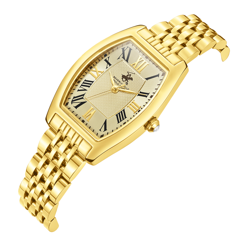 Ατσάλινο γυναικείο ρολόι Beverly Hills Polo Club BP3716X.170